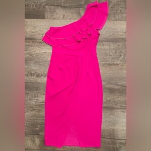 Grace Karin - Pink - One Shoulder dress